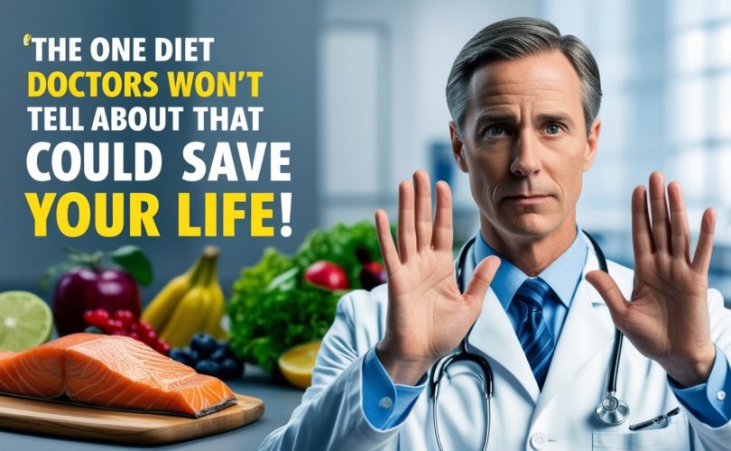 Doctor making a "No" gesture with hands for anti-inflammatory diet article